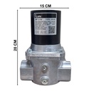 iLAN Gas Interlock System Kit with Built-in Fan Current Sensors & 1.1/2" Gas Solenoid Valve