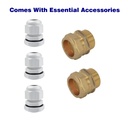 iLAN Gas Interlock System Minder Kit, Complete Pack, Including Gas Solenoid Valve 1.1/4" (35mm)